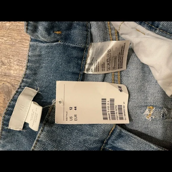 H M Jeans Hm Size 2 Paper Bag Jeans 3 Poshmark